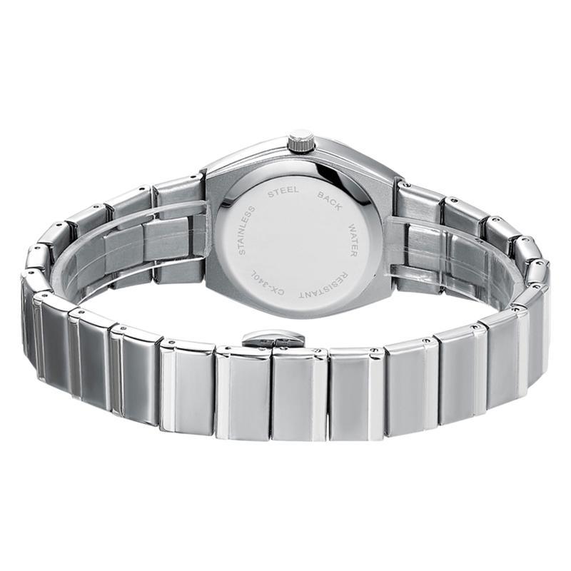 New Women Watch Round Quartz Diamond-Studded Wristwatch Date Luminous Waterproof Stainless Steel Watch Ladies Gift Relojes Para