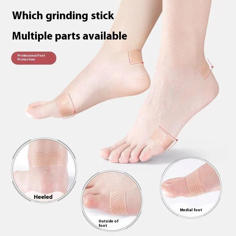 Silicone Gel Heel Stickers Heel Protector Biomimetic Anti Pain Relief Foot Care Products Multifunctional Invisible Heel Inserts
