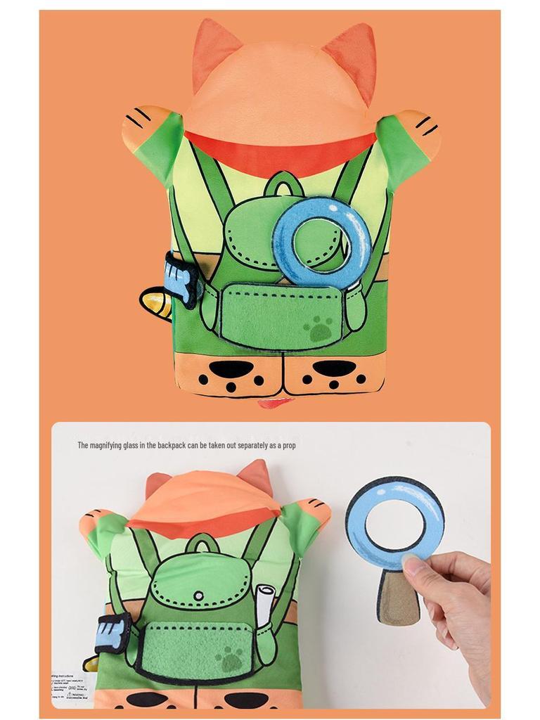 Bite-Resistant Interactive 3D Finger Cloth Book for Early Childhood Learning