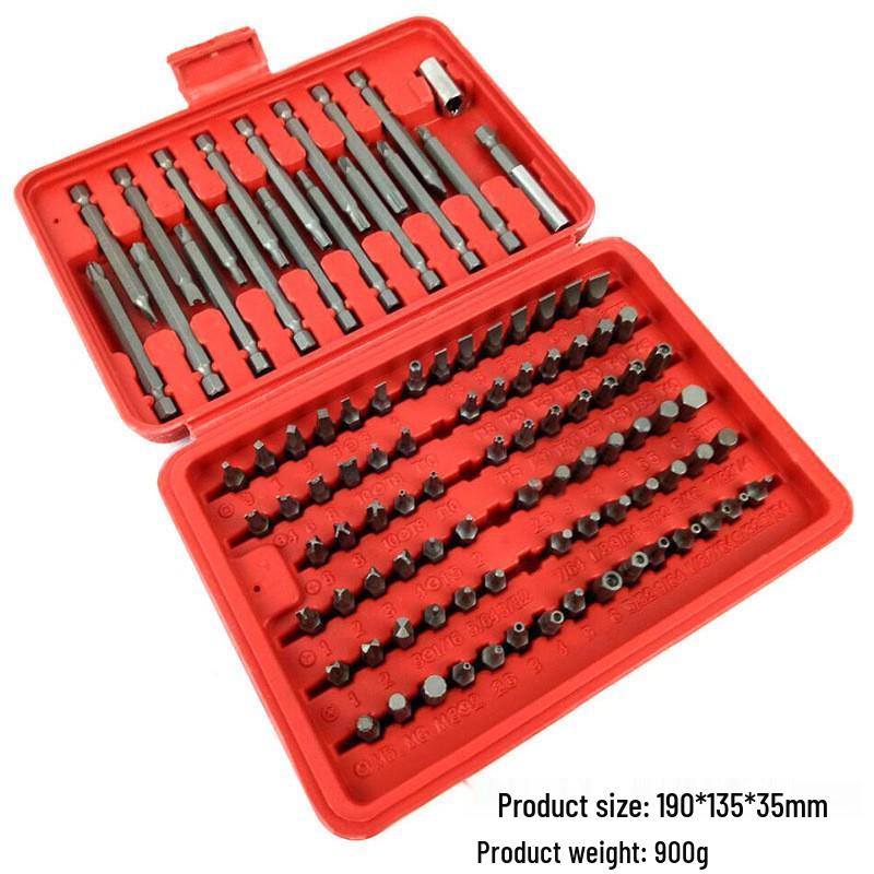 Electric Screwdriver Set with Extension Rod & Bits
