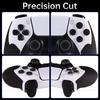 Schutzaufkleber für PS5 Controller Gamepads Griff Haut Anti-Rutsch Staubdichter Aufkleber für PlayStation 5 Spielzubehör