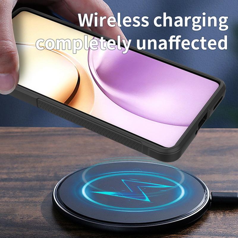 Airbag Anti-drop case For Realme 14 Pro + 13 Pro 12 Plus 12 Pro 11 Pro 10 9 Realme V60 P2 Pro Shockproof Armor Heavy Duty Cover