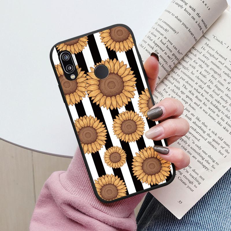 Für Huawei P20 2018 P20 Lite P 20 Pro Hülle Niedliche Cartoons Herz Katze Weiches Silikon Stoßfeste Handyhülle Für Huawei P20 Fundas