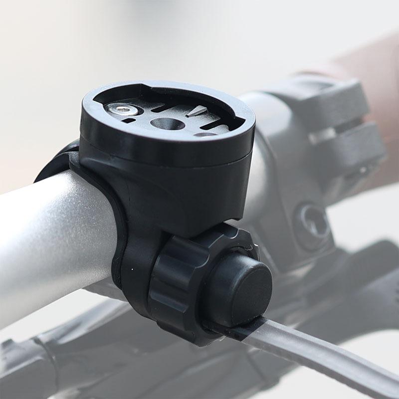 Handlebar Computer Mount with Secure Front Light Bracket for Bicycle GPS and Camera Holder Sturdy Support for Night Rides