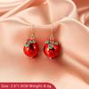 Creative Christmas Tree & Snowman Bell Stud Earrings - Festive Holiday Accessories for Women