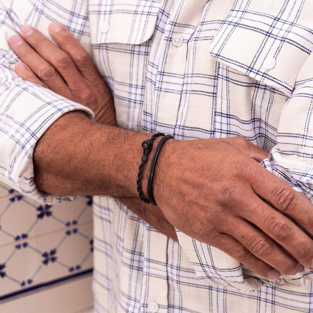 Pig & Hen Easy Ed Bracelet - Black X Black