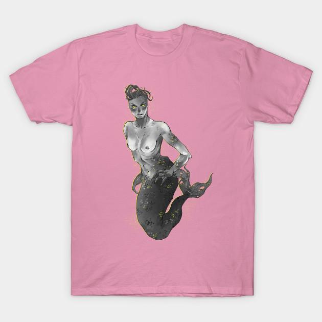 Dámské tričko Mořská panna Harajuku potisk Kawaii tričko Léto Krátký rukáv Dámské tričko Top