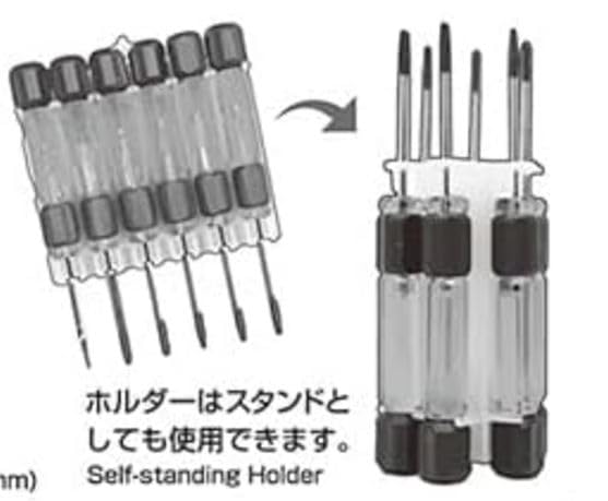 Engineer Precision Hexagonal Screwdriver Set 6 Pieces DK-702