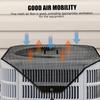Universal Outdoor Air Conditioner Cover with Windproof Design and Ventilation Mesh Dustproof Anti Cold Wind for Most AC Units