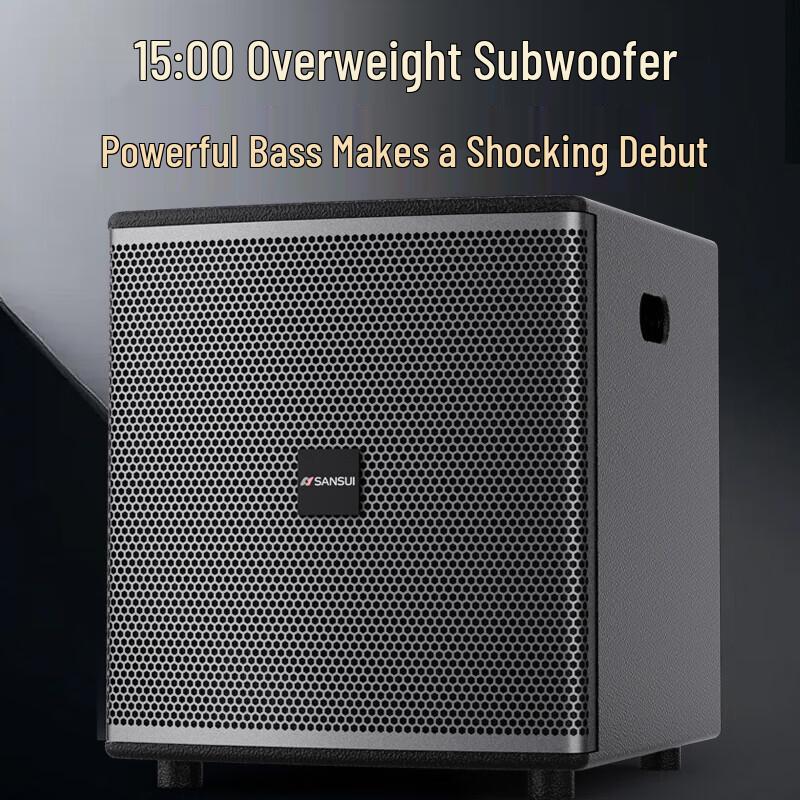 SANSUI M13 Professional Home KTV Audio System CN Plug (adapter Included)