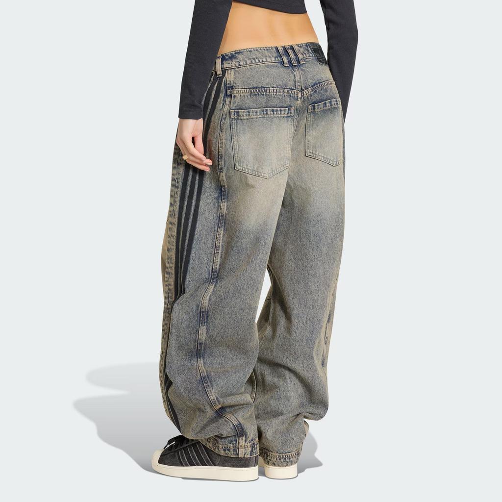 adidas Originály ADILENIUM 5.0 BANANA OVERLAY JOGGERS Džíny Dámské KY5189