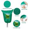 Plant Freeze Protection Cover Frost Cover with Window Zipper Drawstring Cover Bag for Plant Winter Protection