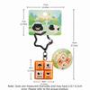 4-Button Fidget Clicker Toy Smooth Polished Edges Figure Keychain  Accessories gifts