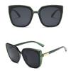 New Box Face-Lift Sunglasses Female Trend Net Red Same Style Retro Sunglasses Ladies Big Frame Glasses Women's Sunglasses