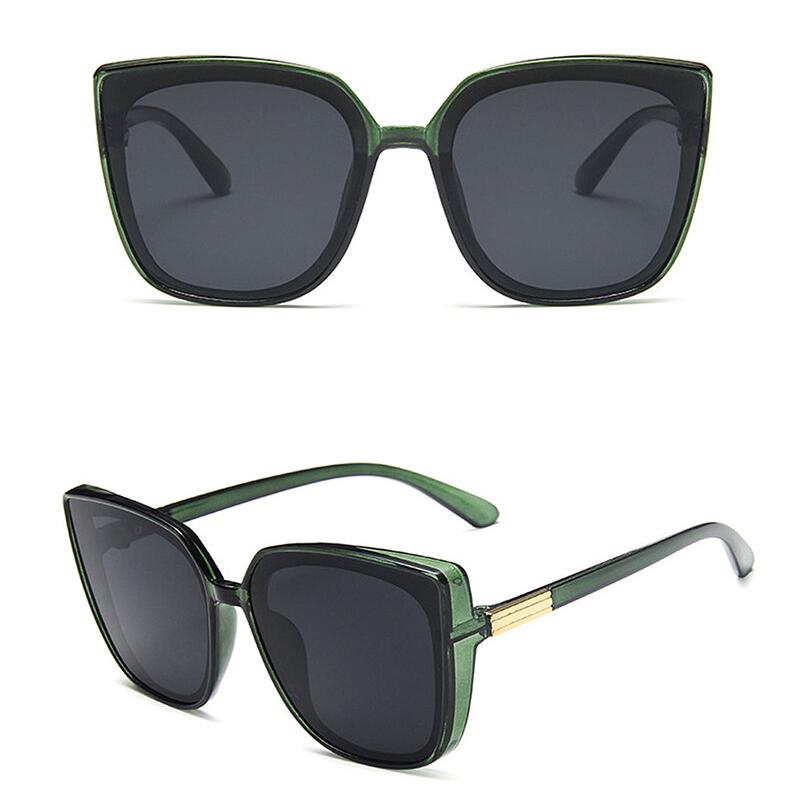 New Box Face-Lift Sunglasses Female Trend Net Red Same Style Retro Sunglasses Ladies Big Frame Glasses Women's Sunglasses