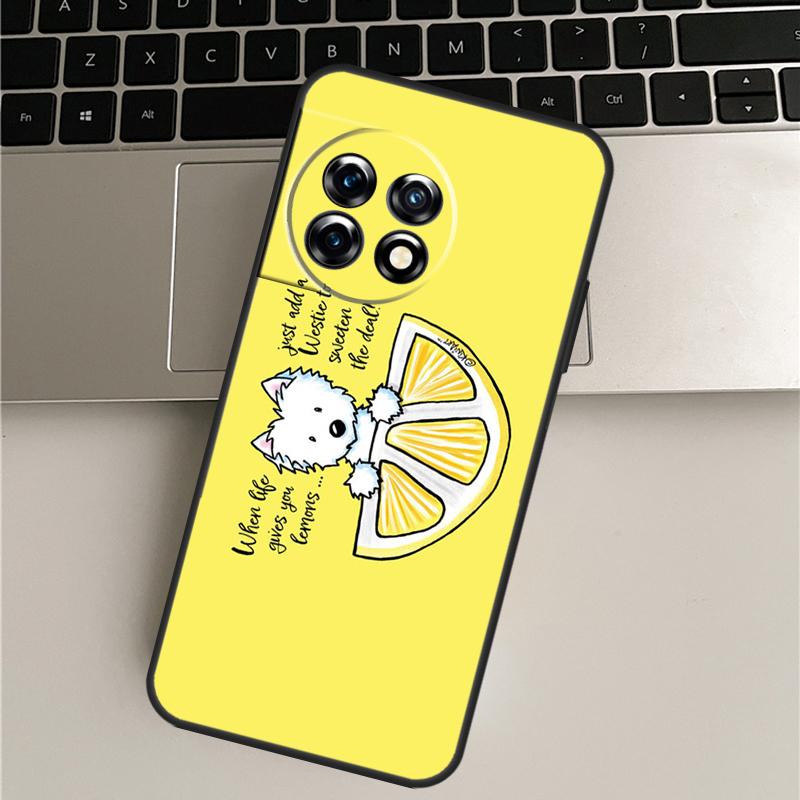 

West Highland Terrier Westie Case For OnePlus Nord 5 CE 3 4 Lite N20 N30 OnePlus 15R 13R 12R 13T 10T 10 Pro 11 12 13 Cover OnePlus Nord 3