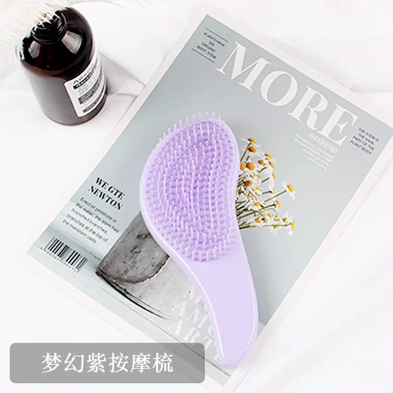 Detangling Comb Anti-static Massage Hair Brush Tangle Detangle Air Cushion Hair Brush Comb Salon Barber Hair Styling Tools