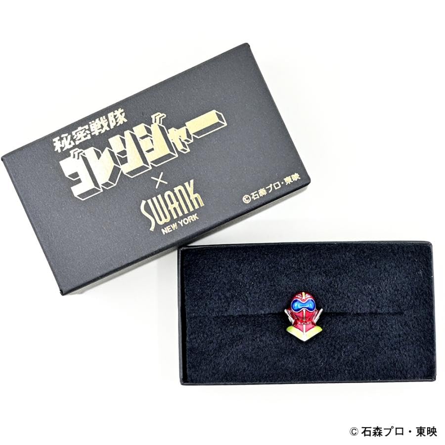 Himitsu Sentai Goranger x SWANK Pins 04 (Peach) HG-PIN04