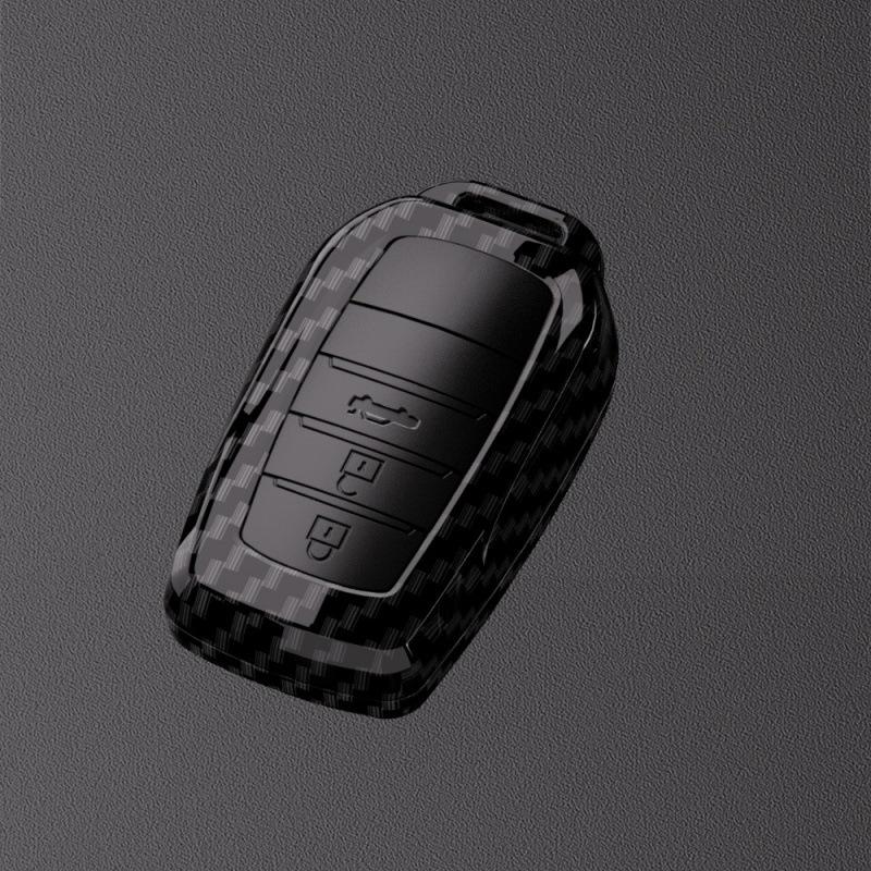 

Чехол для ключа Toyota для Camry, RAV4, Corolla, CHR, Highlander - Защитная оболочка и пряжка PE Transparent Bag