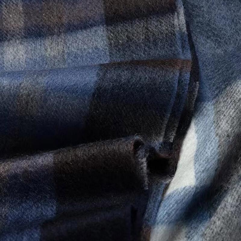 SIYUTANG Blue Melody Wool Scarf Gift Set