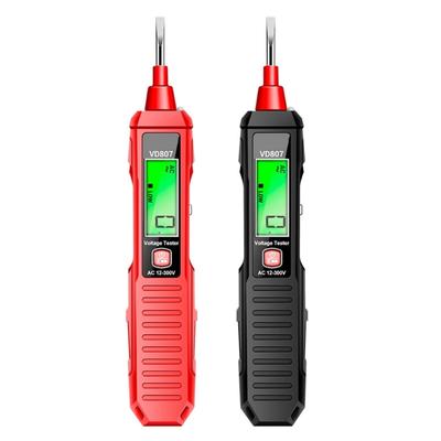 Spannungsprüfer, Berührungsloser Spannungsprüfer, Elektrischer Tester, AC12V-300Volt Digitaler Summeralarm, Stromführender Leiter-Tester