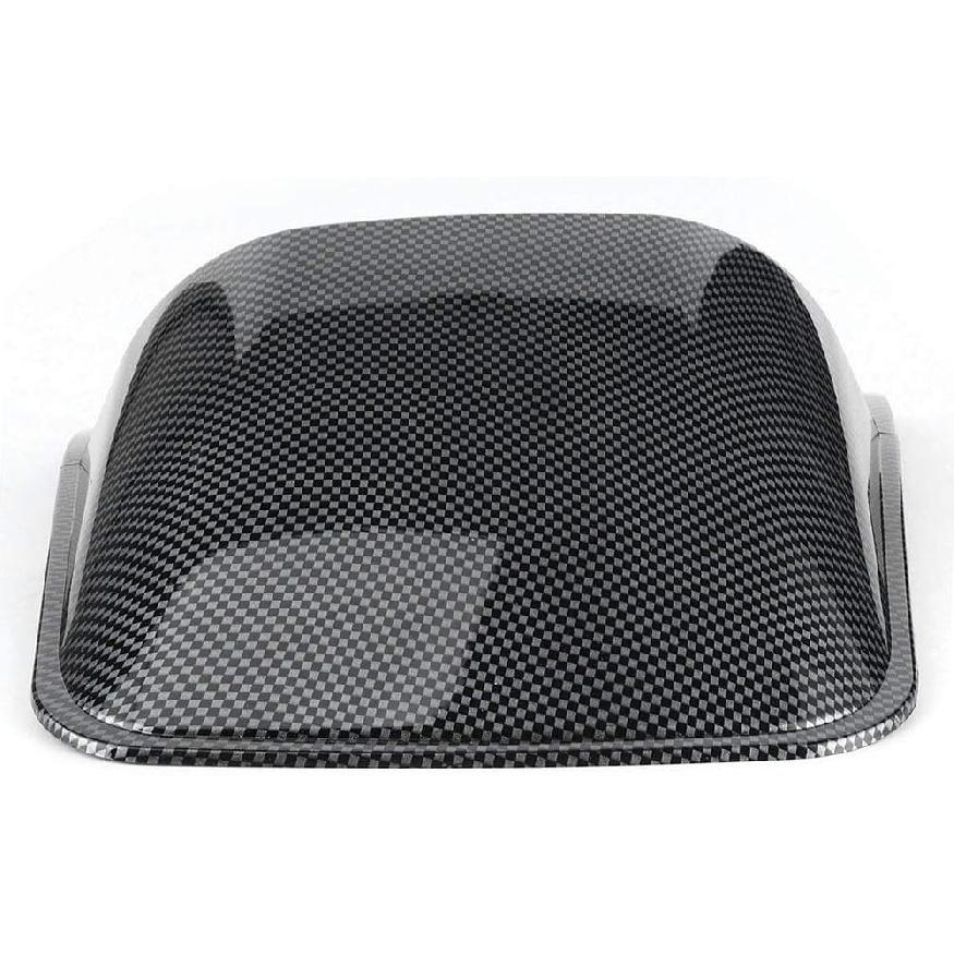 KIMISS 2in Dual Gauge Dash Pod, Dash Gauge Pod Dual Hole Car Meter Mount Holder Bracket Universal Auto Accessory (Carbon Fiber)