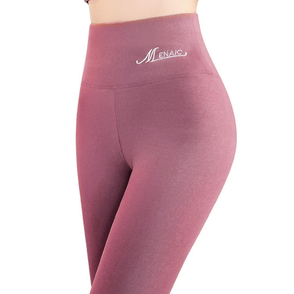 Samt, Warme Herbsthose, Damen, Nahtlos, Herbst und Winter, Plüsch, Dick, High Waist Leggings