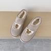 Cowhide Velvet-Lined Women's Winter Mary Janes with Thick Soles