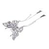 Exquisite Glänzende Strass-Quaste Haarklammer Schmetterling Haarklammer Damen Haaraccessoires