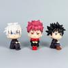 9cm Anime Jujutsu Kaisen Figure Itadori Yuji Gojo Satori Fushiguro Megumi Kugisaki Kawaii Toy Car Decoration PVC Model Gift