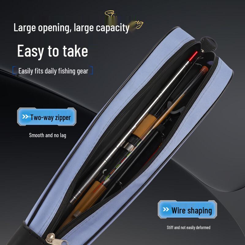 Portable Thickened Mini Fishing Rod Bag