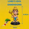 Lord Shree Hanuman Ji Idol for Car Dashboard, Office Table,Home Decor| Little Balaji Bajrangbali Sankat Mochan with Gada Figurine|
