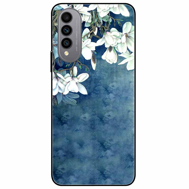 Pentru Wiko T50 Carcasă T 50 4G Huse TPU Silicon Negru Carcasă Lună Înstelată pentru Wiko T50 Carcasă WikoT50 Rezistentă la Șocuri Moale Desene Animate 6.6''