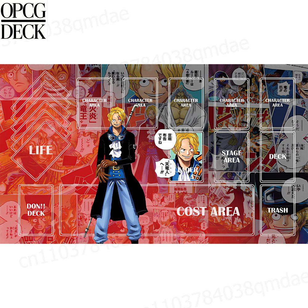One Piece Opcg Playmat Card Game Playmat Sabo Anime Playmat HighQuality Card Game Mat Holiday Gifts