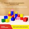 Geometrische Formen aus Holz – Lernspielzeug für Kinder zur Förderung der mathematischen Fähigkeiten im frühen Kindesalter