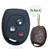 Silikon Auto Schlüsselabdeckung Schutzhülle Für Ford Mondeo Fiesta Mk5 Transit Focus KA Mk1 Galaxy C-Max S-Max Auto Schlüssel Zubehör