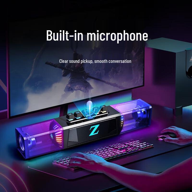 Newmine K18 Gaming Computer Speaker with Bluetooth & Mic