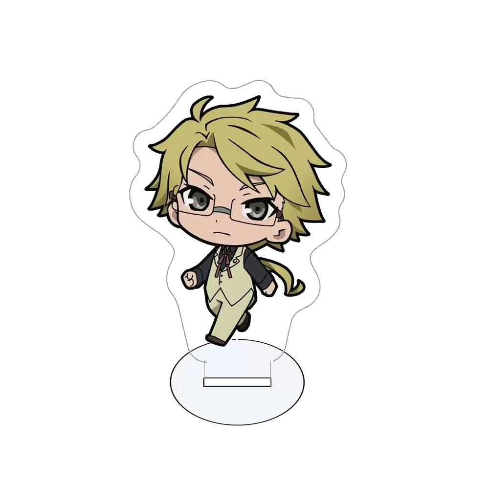

Bungo Stray Dogs Nakajima Atsushi dazai osamu Ryunosuke Akutagawa Nakahara Chuuya HD Acrylic Stand Desktop Decor anime goods 10 cm