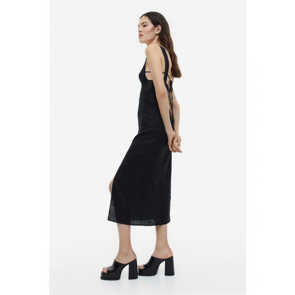 chinese dress ladies The Linen Halter-Neck Dress