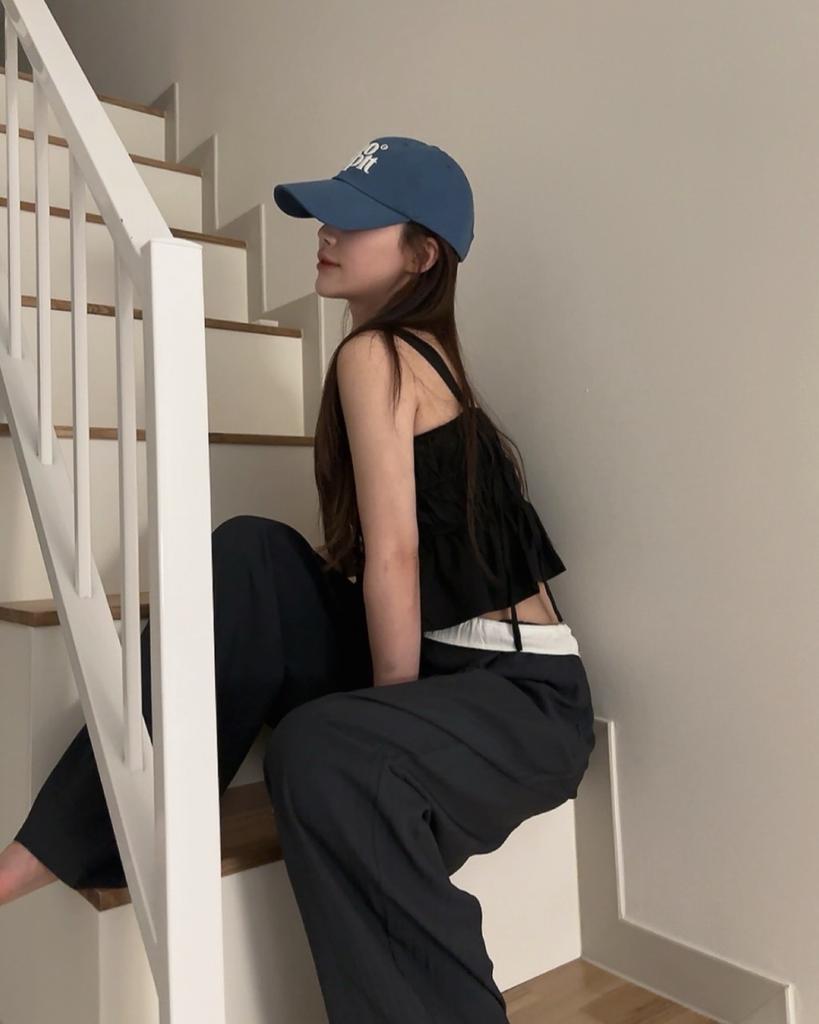 Tueseupis Volume Logo Ball Cap (Mid Blue)