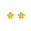 Golden Retro Sunflower Earrings for Women: Elegant, High-End, and Simple.