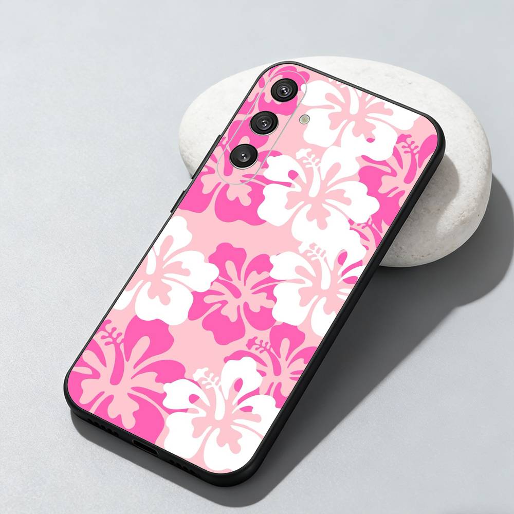 beach maple leaves  Phone Case For Samsung Galaxy A73,A72,A71,A70,A52,A51 Others Soft Black Cover