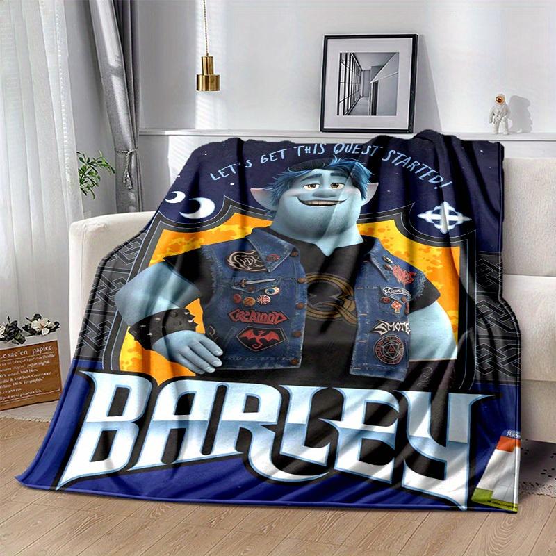 1pc, Barley's Quest: The Ultimate Adventure Blanket Perfect for Home Decor, Couches, Outdoor Use, Gifts, Travel