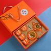 Persimmon Ruyi Tea Set Kung Fu Tea Set Ceramic Set Gift Box Gift Company Annual Meeting Staff Meeting Gift Set