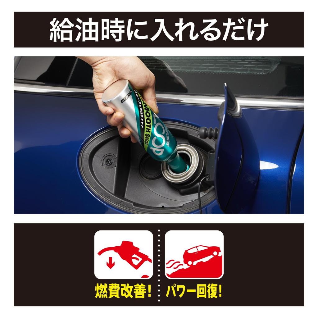 SurLuster Loop Smooth Shot 240ml Gasoline Additive for Gasoline Cleaning Fuel Improves Fuel Reduces and Restores Contains PEA and Engine Cleaning