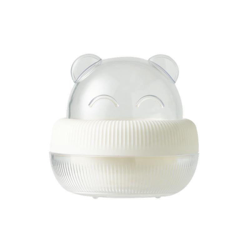 Little Bear Space Capsule Makeup Sponge & Cotton Pad Dustproof Storage Box