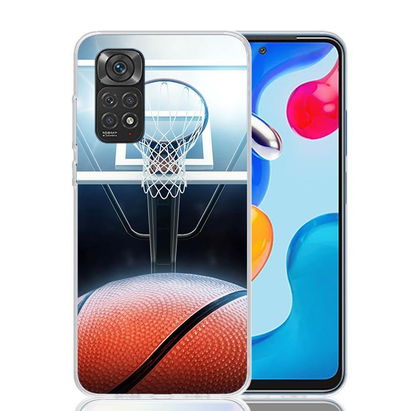 Basketball Basket Play Case Phone Cover for Xiaomi Redmi Note 14 13 12S 12 11S 11 11T 11E 10S 10 Pro Plus 5G Trend Fundas Note 1