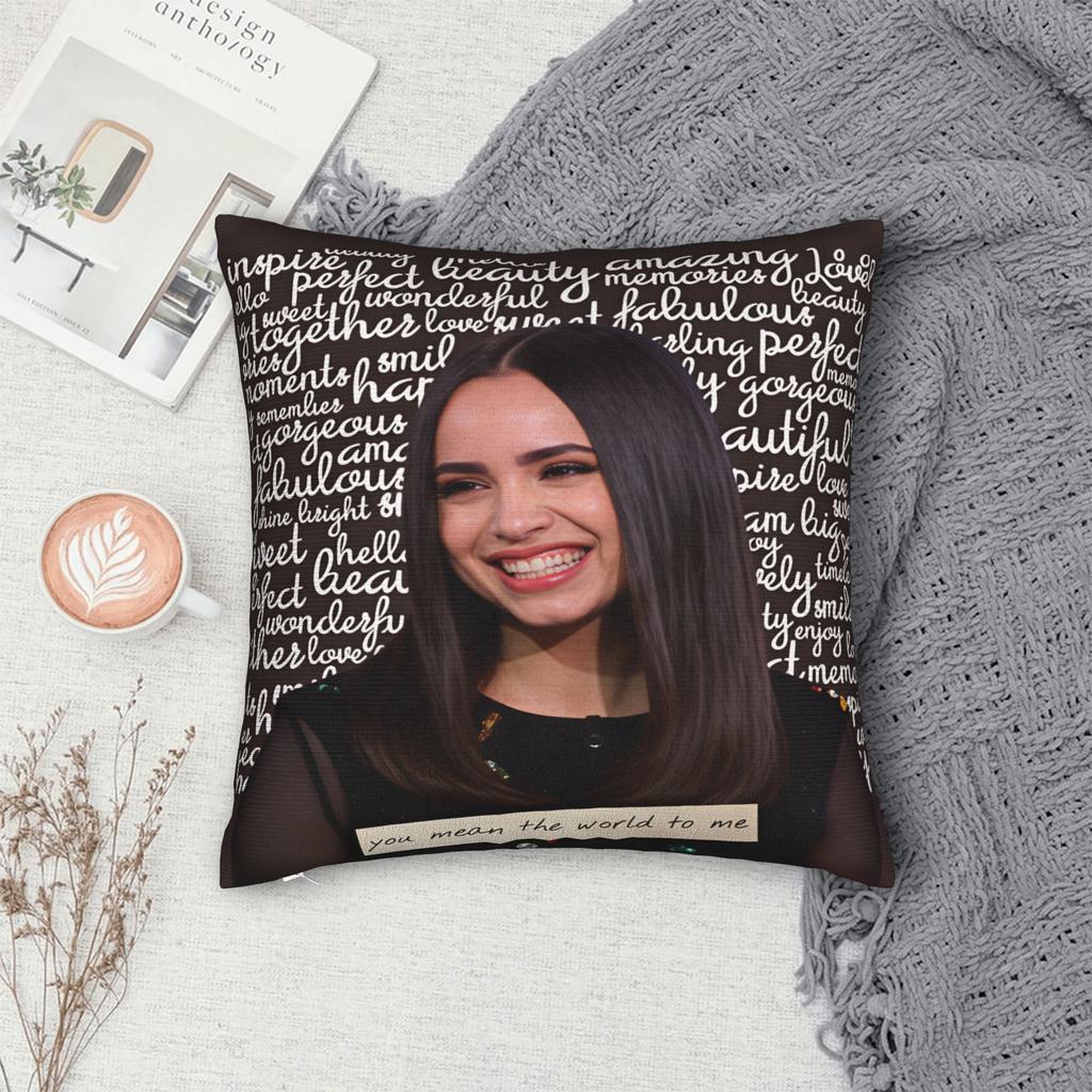 Pillow Case Actor Sofia Carsons Graphic  Pillow Cover For Sofa Car Home Decor Cute Funny Pillowcases