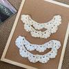 Detachable Knitted Scarves Round Neck Blouse Shoulders Fake Collar Hollow Out Crochet Shawl  Summer