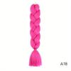 Extensión de Cabello Sintético Jumbo para Trenzas Fibra Resistente al Calor Ombre Twist Extensión de Cabello para Trenzar Para Mujeres Niñas